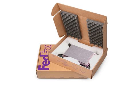 fedex box for shipping laptop.